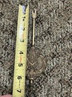 Antique Fancy  Brass Clock Pendulum