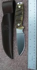 Ontario rat-3 Rams Horn Collector Series Knife W sheath Model  8618 Usa New