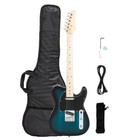 39  Gtl Blue Maple Electric Guitar Ss Pickup Kit With Bag   Accessories Beginner