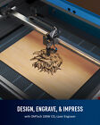 Secondhand Mf2028-100 100w 1060 Co2 Laser Cutter Engraver Engraving Machine