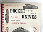 1977 Encyclopedia Of Old Pocket Knives Reference Guide Book Roy Ehrhardt Old