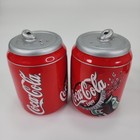 Coca-cola Coke Salt And Pepper Shakers Lot Of  3  Vintage Collection