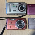 Lot Of 4 Kodak Digital Cameras Broken    parts repair   buy As Is Read Info Below 