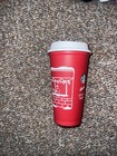 2025 Starbucks Limited-edition Red Holiday Reusable Cup W removable Lid