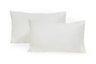 Organic Cotton Pillowcases - Set Of 2  21 x30   100  Gots Standard White