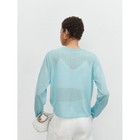 The Row Womens Cotton Long Sleeves Sunscreen Knitted T-shirt Top