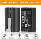 2-pack V4 Replacement Battery For Ring-doorbell Camera 2 3 4 3plus Spotlight Cam