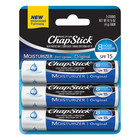12x Chapstick 0 15 Oz  Lip Moisturizer And Skin Protectant 3 pk Exp 02 2028
