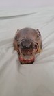 Rare Vintage Carved Wooden Horse Mask  - South American Hand Painted 