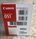 Genuine Canon 051 Black Toner Cartridge Crg-051 - High Yield Oem Printer Ink