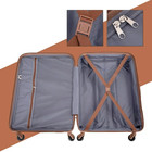 Travelhouse 6 Piece Hardside Luggage Set With Tsa Locks  Spinner Wheels  Duffel