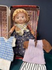 1933 Chicago Worlds Fair Doll Dutch Girl Century Progress Travel Case Set