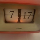Copal Caslon 101 Flip Clock vintage 1960 s Japan  700860 Excellent Cond    Works