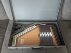 Oscar Schmidt Os-45b Appalachian Autoharp Natural Wood Body Brown W  Wrench