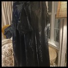 Antique Black Velvet Cape Full Length