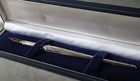 Vintage Sterling Silver Ornate Dip Pen W brass Nib   Presentation Box Signed Wpi