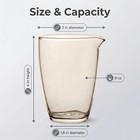 Borosilicate Glass Tea Cups 8 Oz Fairness Cup For Gongfu Tea  Heat-resistant