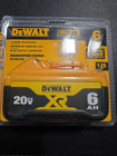 2x New Dewalt Dcb206 20v Max Xr 6 0ah Lithium Ion Batteries Li-ion Dcb206-2