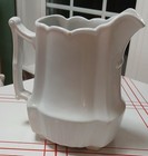 Vintage Johnson Brothers England Porcelain Footed Creamer White Ironstone