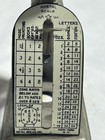 Vintage Lorraine Metal Mfg Postal Scale 1930-40s Postage Scale