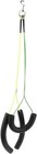 Oumefar Adjustable Pet Grooming Leash No-sit Haunch Holder Yellow green 