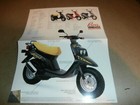 Vintage Yamaha Zuma Ii 2 Scooter Brochure