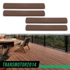 4 8 12 Pack 5 5    Plastic Decking Boards End Cap Set Brown   Gray Fit For Trex