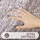 Bathroom Rugs Set Bath Mat With Toilet Lid Cover Microfiber Coffee 4 Pc Bsmathom