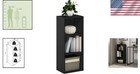 Modern 3-cube Bookshelf In Blackwood - Stylish Open Shelving Solution