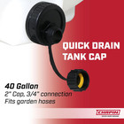 Chapin 98142  40-gallon Water Storage Tank  Utility Water Tank  Water Supply  Fo