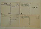 Four Vintage Railroad   Train Themed Postcards  5 5 X 3 5