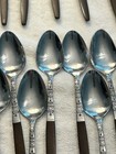 Interpur Inr2 Stainless Steel Japan 50 Pc Flatware Set Brown Handles Mcm In Box