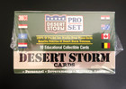 1991 Pro Set Desert Storm Trading Cards 36 Pack Box - Factory Sealed New