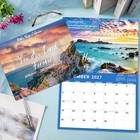 2027 Wall Calendar - 2027 Bible Verse Calendar - 12 Monthly Walls - Multicolored