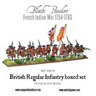 Black Powder - French Indian War 1754-1763  British Regular Infantry Boxed Set -