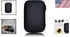 Eva Shockproof Portable Hard Drive Case For 2 5    Devices - Black Travel Pouch