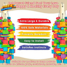 Extra Large Bird Toys For Macaws Cockatoos  21 6 Heavy Duty Natural Parrot Toys