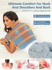 Cordless Heating Pad For Neck And Shoulders And Back With Battery 12v Portabl   