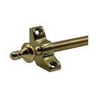 Set Of 13   Stair Carpet Rods Runner  Urn Finial - Polished Brass   Up To 70cm