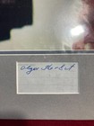 Olga Korbut Olympic Great Matted Photo With Cut Auto And Loa From Jsa