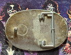 Zz Top Texas Vintage 1977 Pacifica Collectible Prism Rock Belt Buckle -nice 