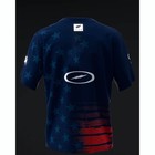 Custom Name Stars Stripes Bowling Jersey Short   Long Sleeve Shirts