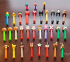 32 Pez Dispensers From 1971 1972 1980 1996 2004 No Feet Heart From 1996