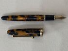     sailor Japan 1911 Magellan Tortoise Shell Fountain Pen W 14k Nib