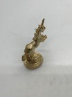 Vintage Hanson Gold Tone Pewter Unicorn Figurine