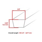 604817 54  Deck Belt For Hustler Raptor Sd   Raptor Sdx Mower 144 3 4  X 5 8 