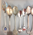 Collectible Souvenir Spoon Lot Of 22