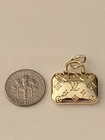 Lv Zipper Pull Button Charm