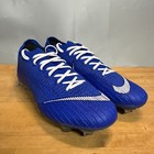 Nike Mercurial Vapor 360 Id Acc Soccer Cleats Blue White  aj6732-981  Men Size 6