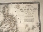 Southeast Asia Indonesia Dated 1826 Brue Large Antique Map 19th Century